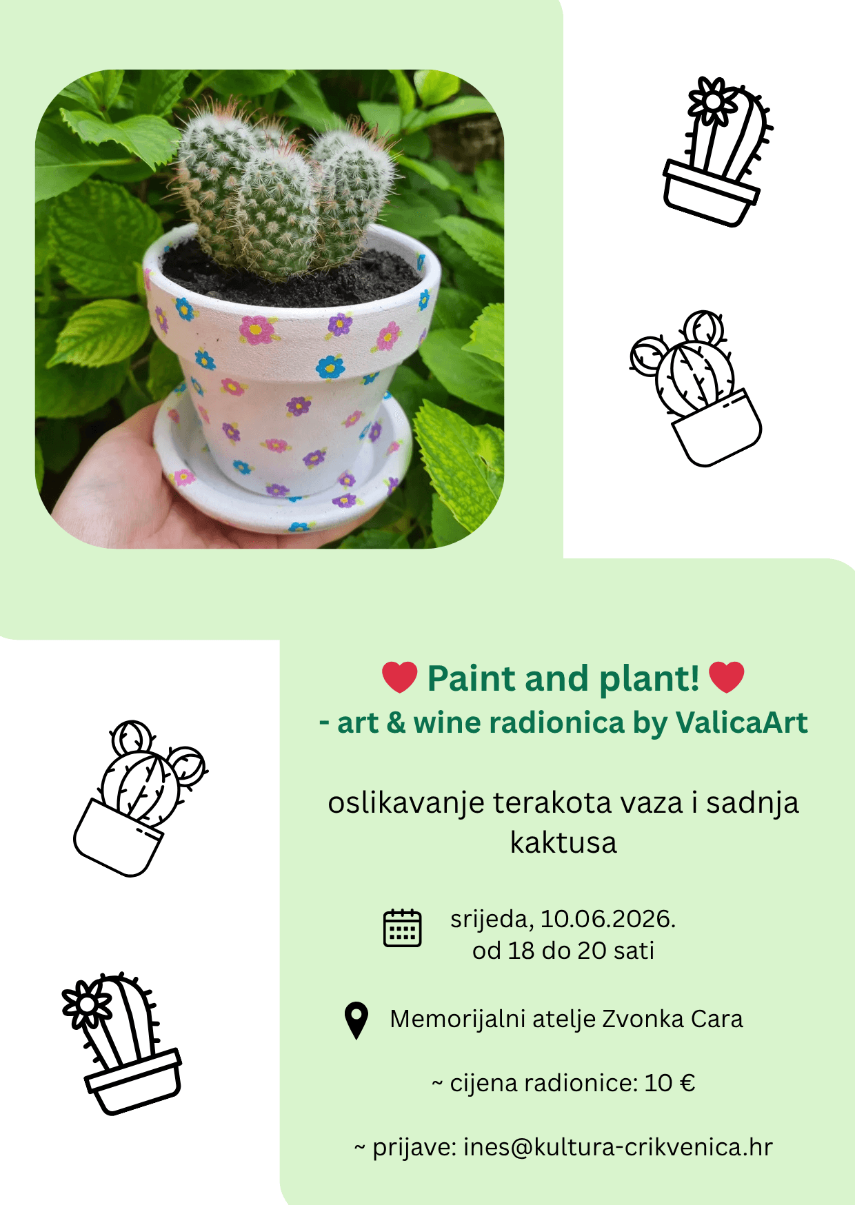 Paint and plant