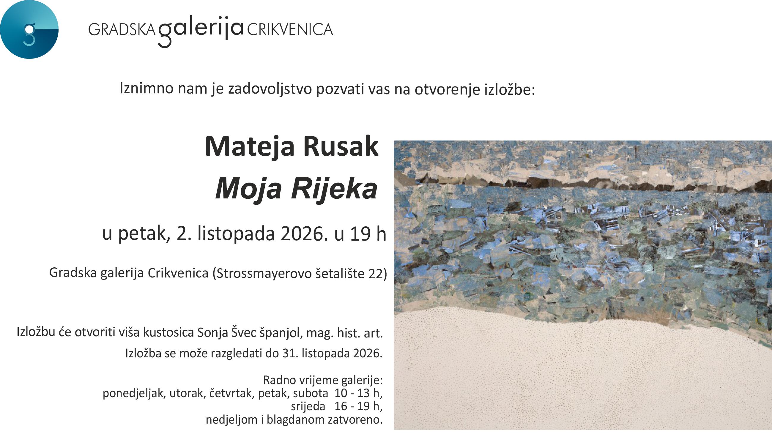 Mateja Rusak - Moja Rijeka